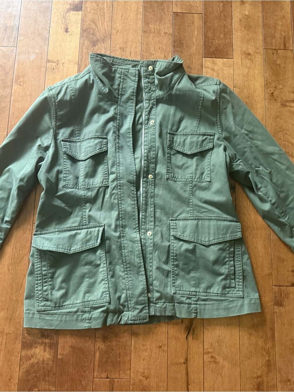 Banana Republic Kids Utility Jacket in Olive Green